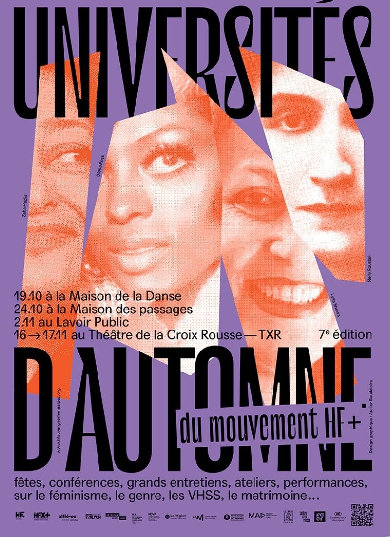 Universités d'automne du Mouvement HF+ Affiche 2024