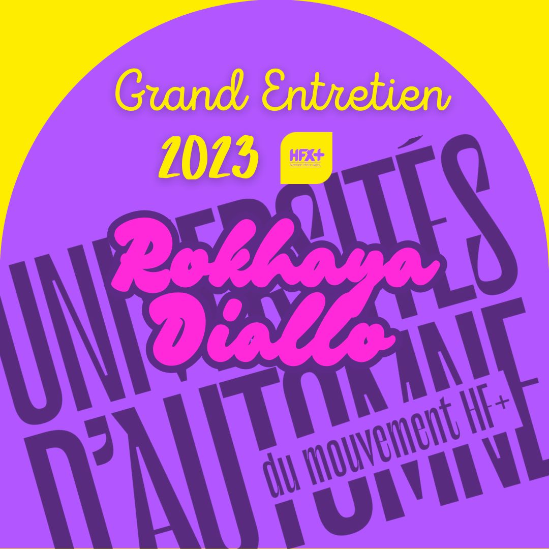 Univ d'Automne Grand Entretien 2023 Rokhaya Diallo